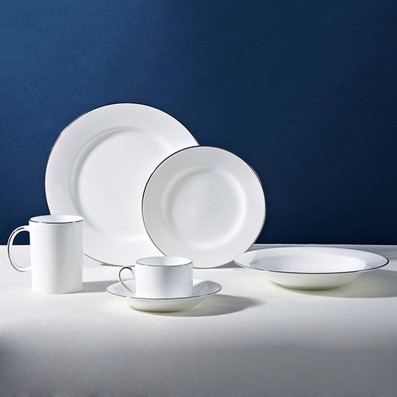 Dorma Platinum Band Dining Collection