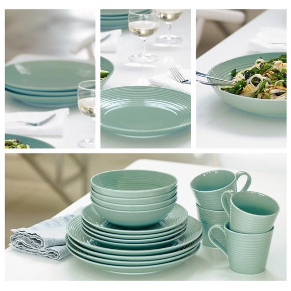 Gordon Ramsay Teal Maze Dinnerware Collection