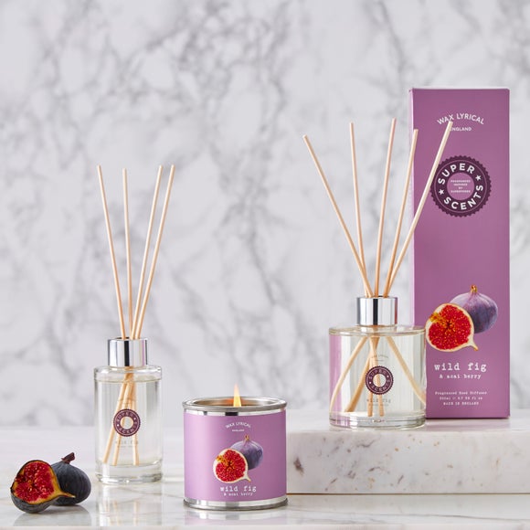 Wax Lyrical Superscents Wild Fig Acai Fragrance Collection