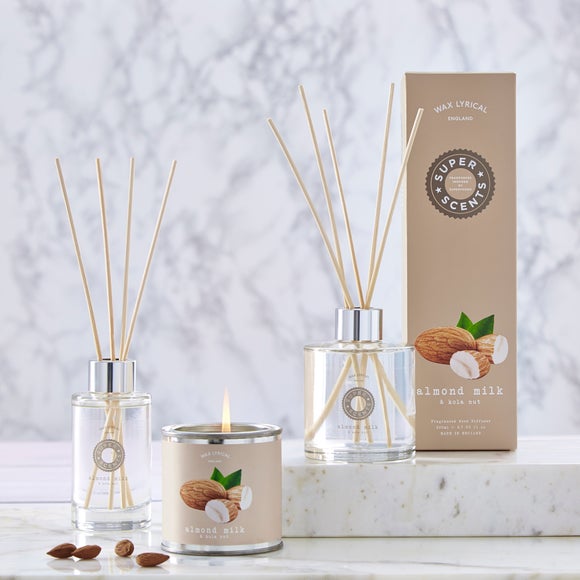 Wax Lyrical Superscents Almond Milk and Kola Nut Fragrance Collection