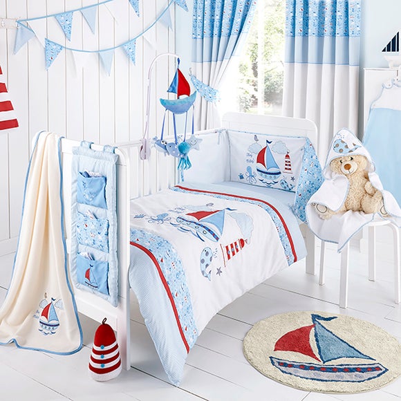 Nautical Nursery Bed Linen Collection
