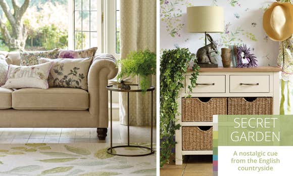 Living Room Secret Garden Dunelm