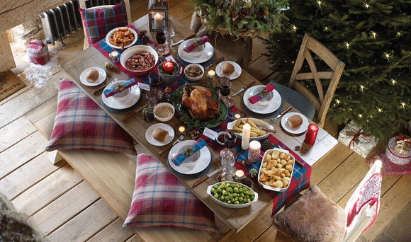 Christmas Cabin Kitchen Trend Dunelm