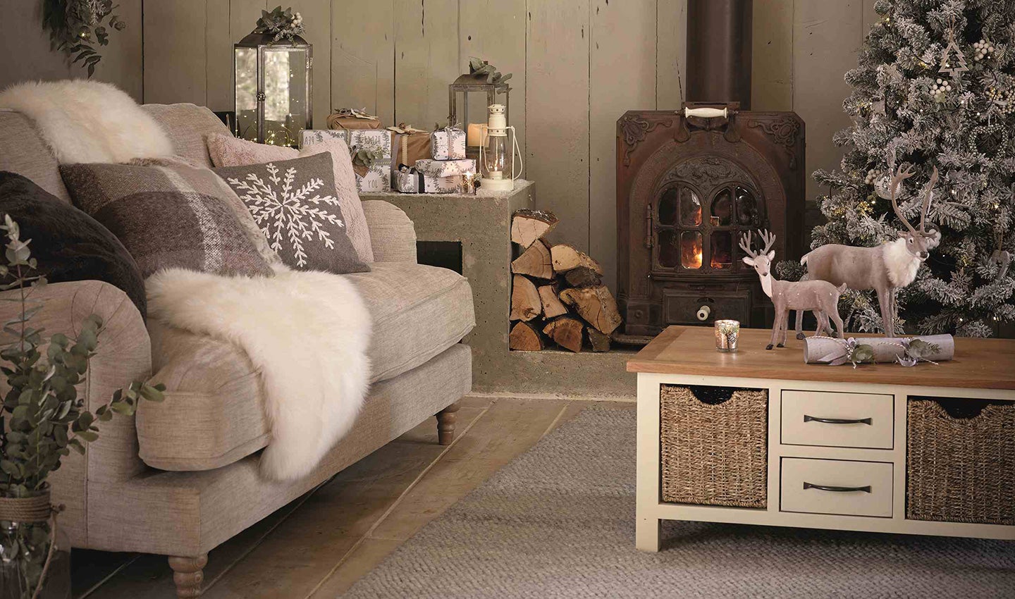 Frosted Pines Living Room Trend Dunelm