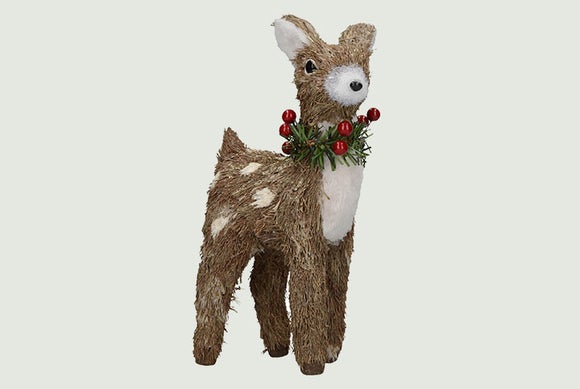 Brushed Small Standing Reindeer