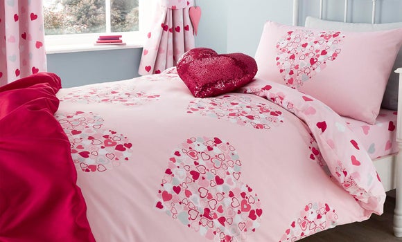 Lovable Hearts Children's Bedroom Dunelm