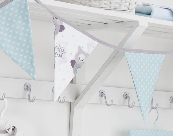 Little Owls Nursery Dunelm Little Owls Bunting