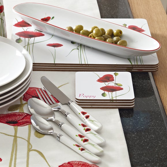 Poppy Placemats Dunelm