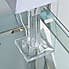 Square Clear Table Lamp Clear