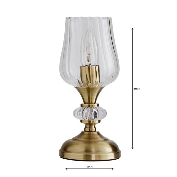 dunelm hurricane floor lamp