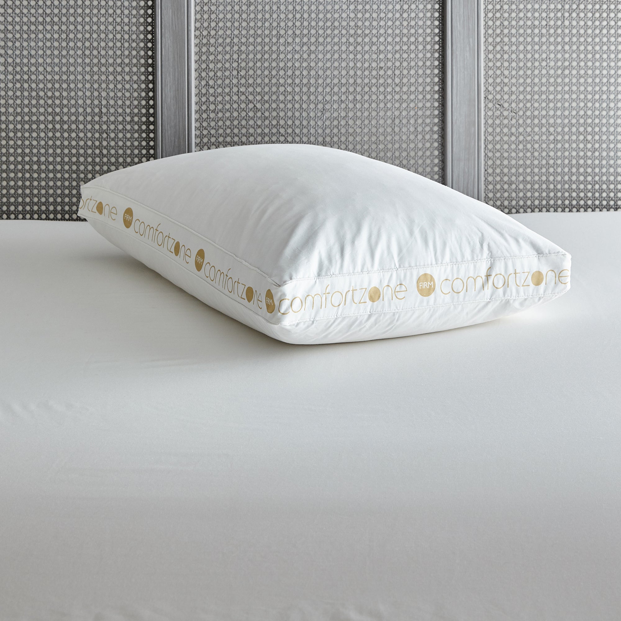 Comfortzone Duck Feather Side Sleeper Walled Pillow | Dunelm