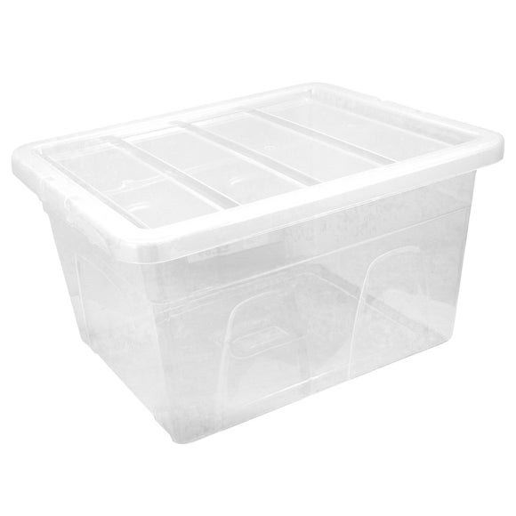 100L Spacemaster Plastic Storage Box | Dunelm