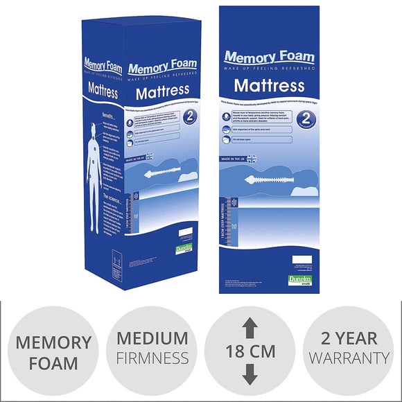 comfort zone memory foam mattress