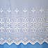 By the Metre Jubilee Net Slot Top Curtain Fabric  undefined