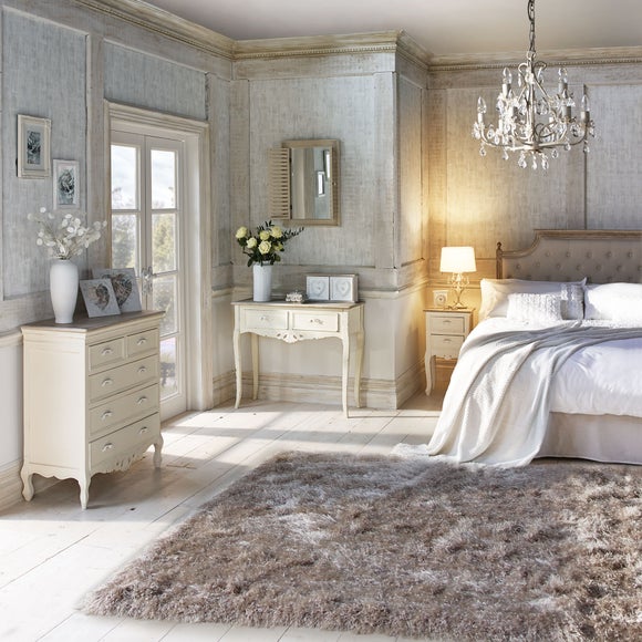 Camille Ivory 5 Drawer Chest Dunelm