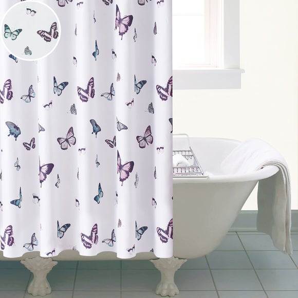 dunelm shower curtains extra long
