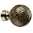 Mix and Match Mirrored Ball Finials Dia. 28mm Satin Steel (Silver)