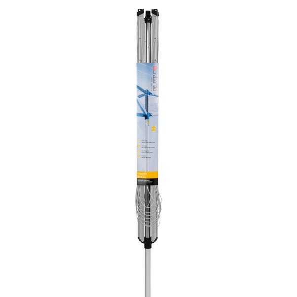 Brabantia 30 Metre 3 Arm Compact Rotary Washing Line Dunelm brabantia-30-metre-3-arm-compact-rotary-washing-line-dunelm