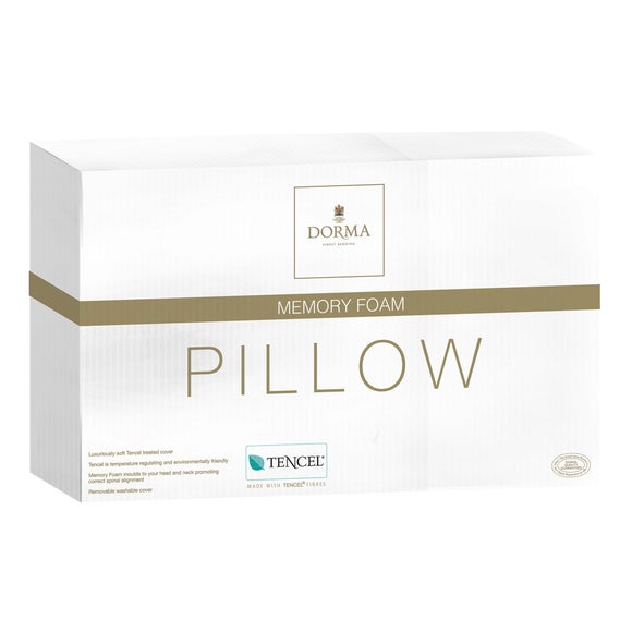 dorma memory foam pillow review