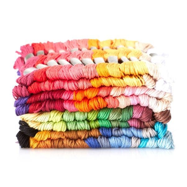 Pack of 100 embroidery skeins  dunelm Pack of 100 embroidery skeins  dunelm