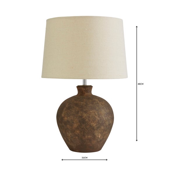 dunelm glass table lamps