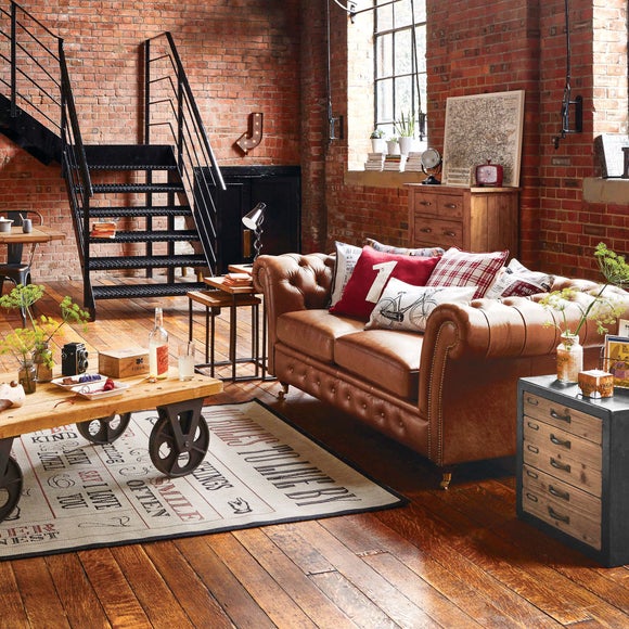 Brown Wire Letter Rack Dunelm