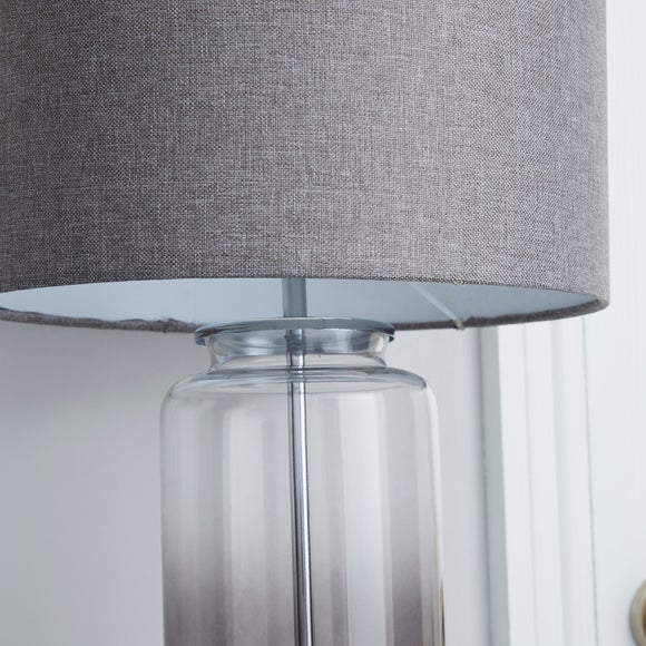 dunelm ombre lamp