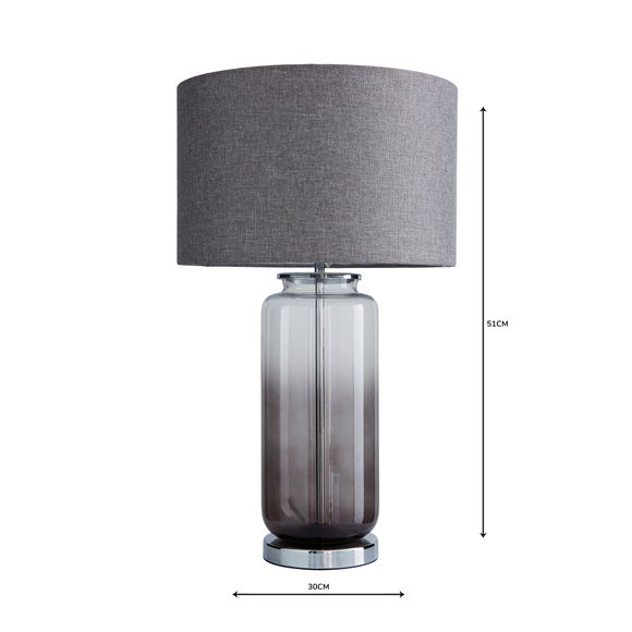 dunelm glass table lamps