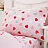 Loveable Hearts Duvet Cover and Pillowcase Set  undefined