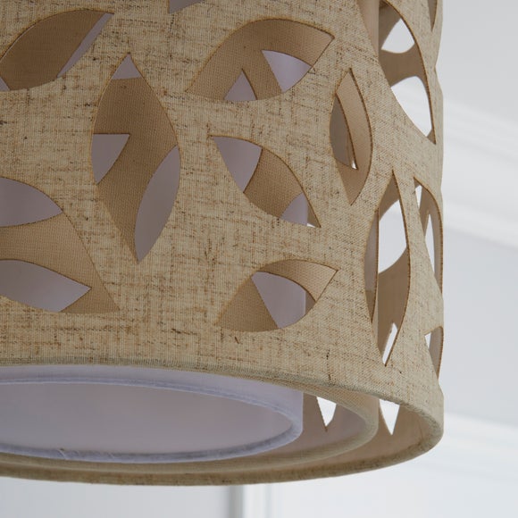 dunelm leaf lampshade