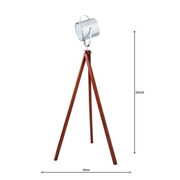 carlton studio tripod floor lamp