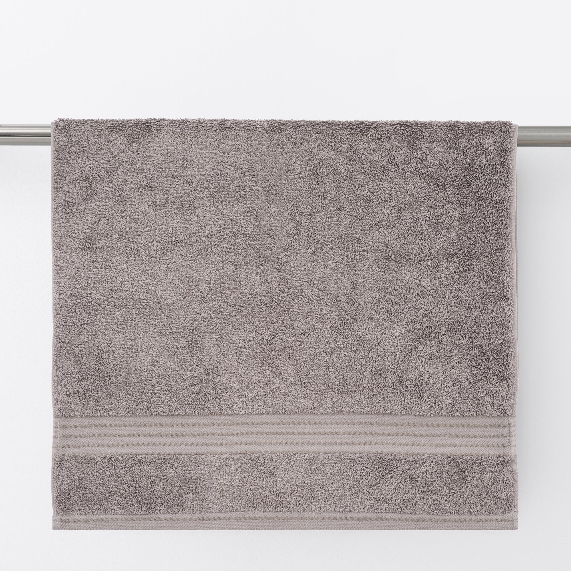 Stone Egyptian Cotton Towel | Dunelm