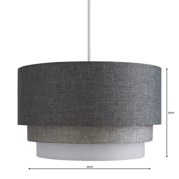 grey light shade dunelm