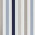 Nautical Bold Stripe Shower Curtain Multi Coloured