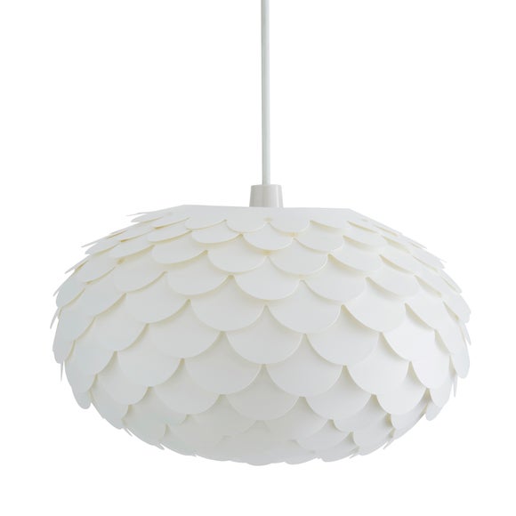 dunelm white lampshade