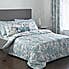 Honesty Teal Reversible Duvet Cover and Pillowcase Set  undefined