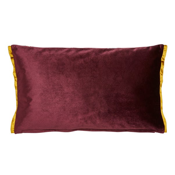 Embroidered Bird Cushion Dunelm