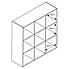 Rome Modular 9 Cube Shelving Unit