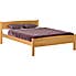 Amber Wooden Bedstead Brown undefined