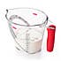 OXO 4 Cup 1 Litre Angled Measuring Jug Clear