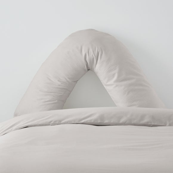 dunelm v shaped pillow cases