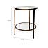 Caprice Side Table Brass