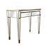 Fitzgerald Mirrored Dressing Table Silver