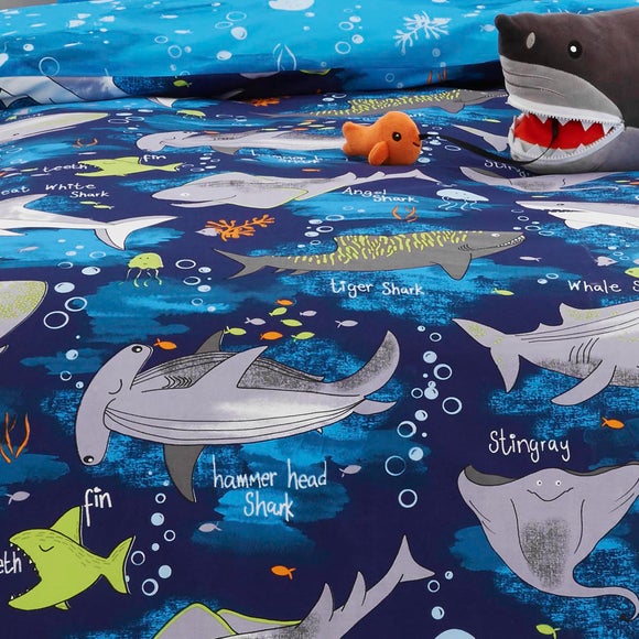 dunelm shark duvet