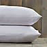 Fogarty Pair of Lavender Scented Pillow Protectors White