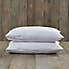 Fogarty Pair of Fresh Linen Scented Pillow Protectors White