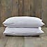 Fogarty Pair of Eucalyptus Scented Pillow Protectors White