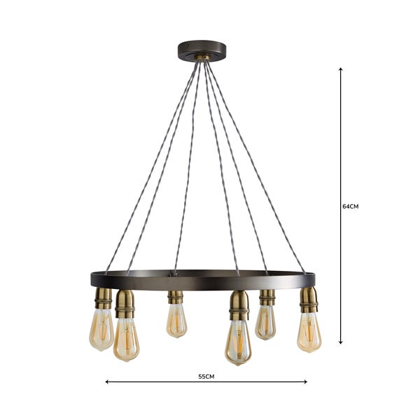 flush mount rustic lights