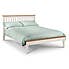 Salerno Two Tone Ivory Wooden Bed Frame  undefined
