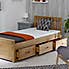 Mission Waxed Pine Storage Bed  undefined